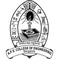 A P S College of Engineering Bangalore logo
