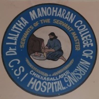 Dr. Lalitha Manoharan College of Nursing Chikkaballapur logo