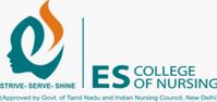 E.S College of Nursing Villupuram logo