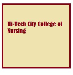 Hi-Tech City College of Nursing Gulbarga logo