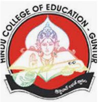 Hindu College of Education Guntur logo
