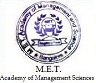 M. E. T. Academy of Management Science Bangalore logo