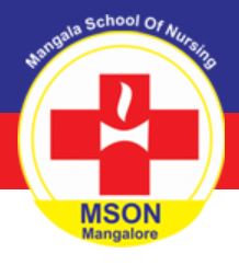 Mangala School of Nursing Mangalore logo