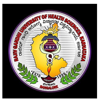 Rajiv Gandhi University of Health Sciences Bengaluru logo