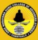 Sree Narayana Guru College of Advanced Studies Cherthala logo