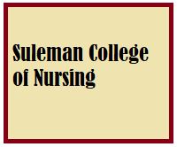 Suleman College of Nursing Bidar logo