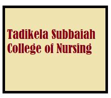 Tadikela Subbaiah College of Nursing Shimoga logo
