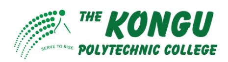 The Kongu Polytechnic College Salem logo