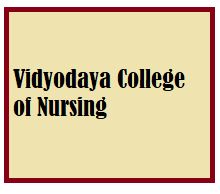 Vidyodaya College of Nursing Bangalore logo