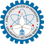 Amal Jyothi College of Engineering Kanjirappally logo