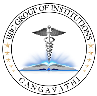 BBC College of Nursing Gangavathi logo