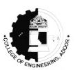 College of Engineering Adoor logo