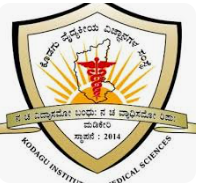 Kodagu Institute of Medical Sciences, Madikeri logo