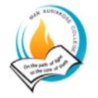 Mar Kuriakose Arts and Science College Puthuvely logo