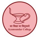 Shyamsundar College Bardhaman logo