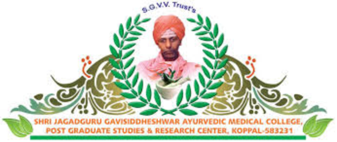Shri Jagadguru Gavisiddeshwara Ayurvedic Medical College Koppal logo