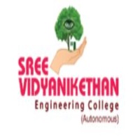 Sree Vidyanikethan Engineering College Tirupati Andhra Pradesh logo