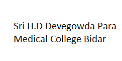 Sri H.D Devegowda Para Medical College Bidar logo