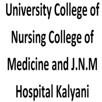 University College of Nursing College of Medicine and J.N.M Hospital Kalyani logo
